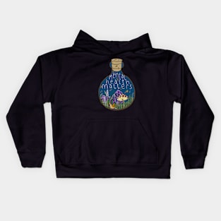 Mental Health Matters Design- Cottage Core Mushroom Crystals Kids Hoodie